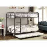 Brocket Full/Full Bunk Bed Black CM-BK1035F-BK